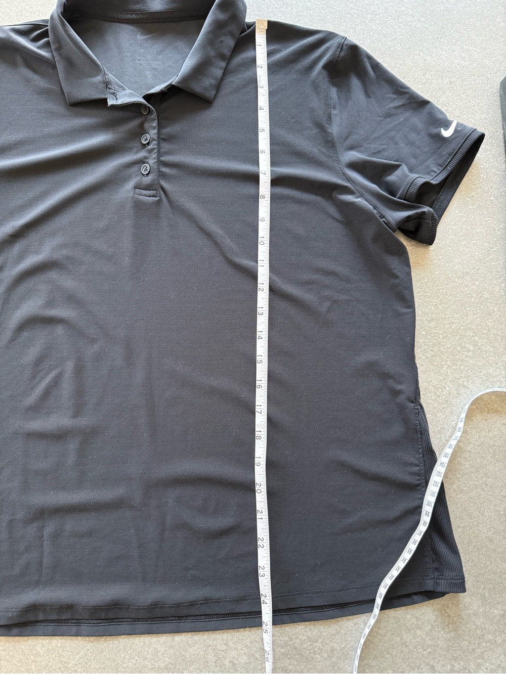 Nike Dri-FIT Black Golf Polo Shirt Women’s XL Athletic Performance Top - Picture 8 of 11